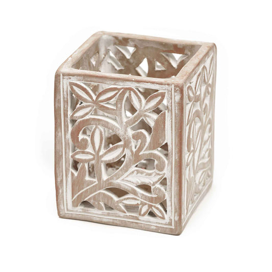 Lanterna Floreale terracotta