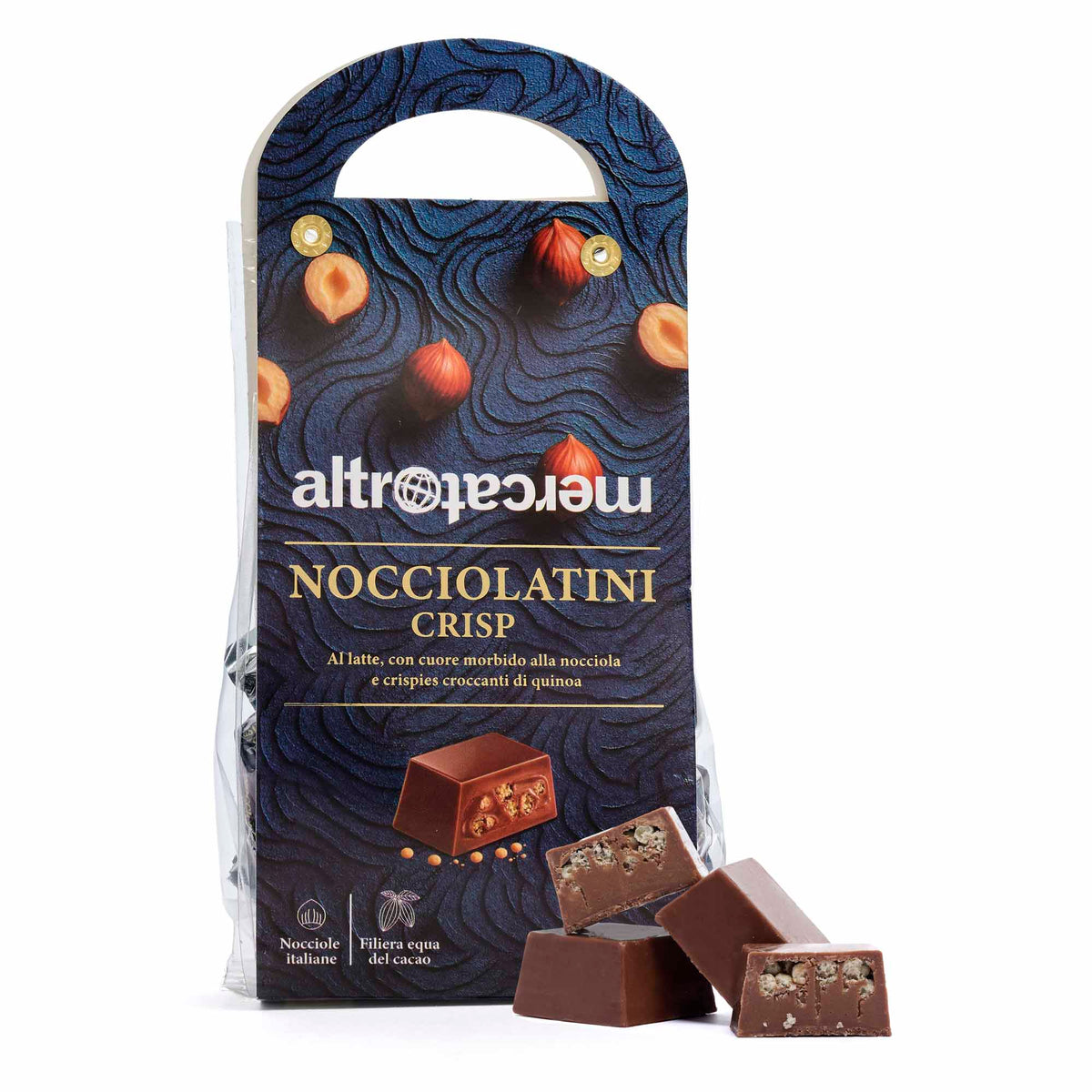 Nocciolatini Crisp cioccolatini ripieni alla nocciola | 120 g