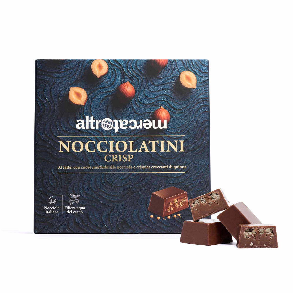 Nocciolatini Crisp cioccolatini ripieni alla nocciola | 250 g