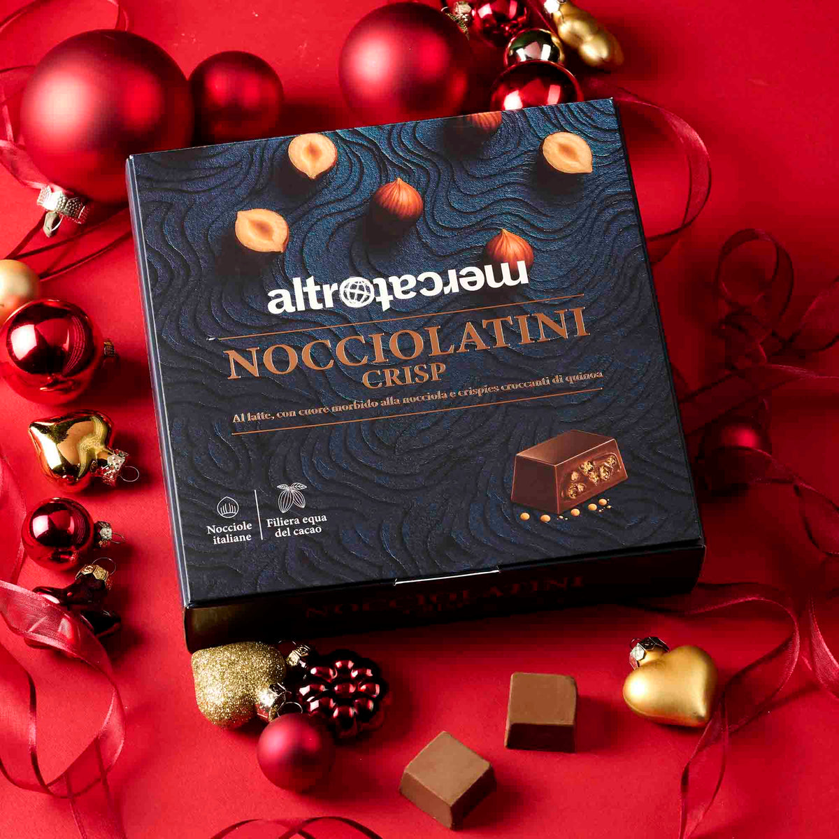 Nocciolatini Crisp cioccolatini ripieni alla nocciola | 250 g