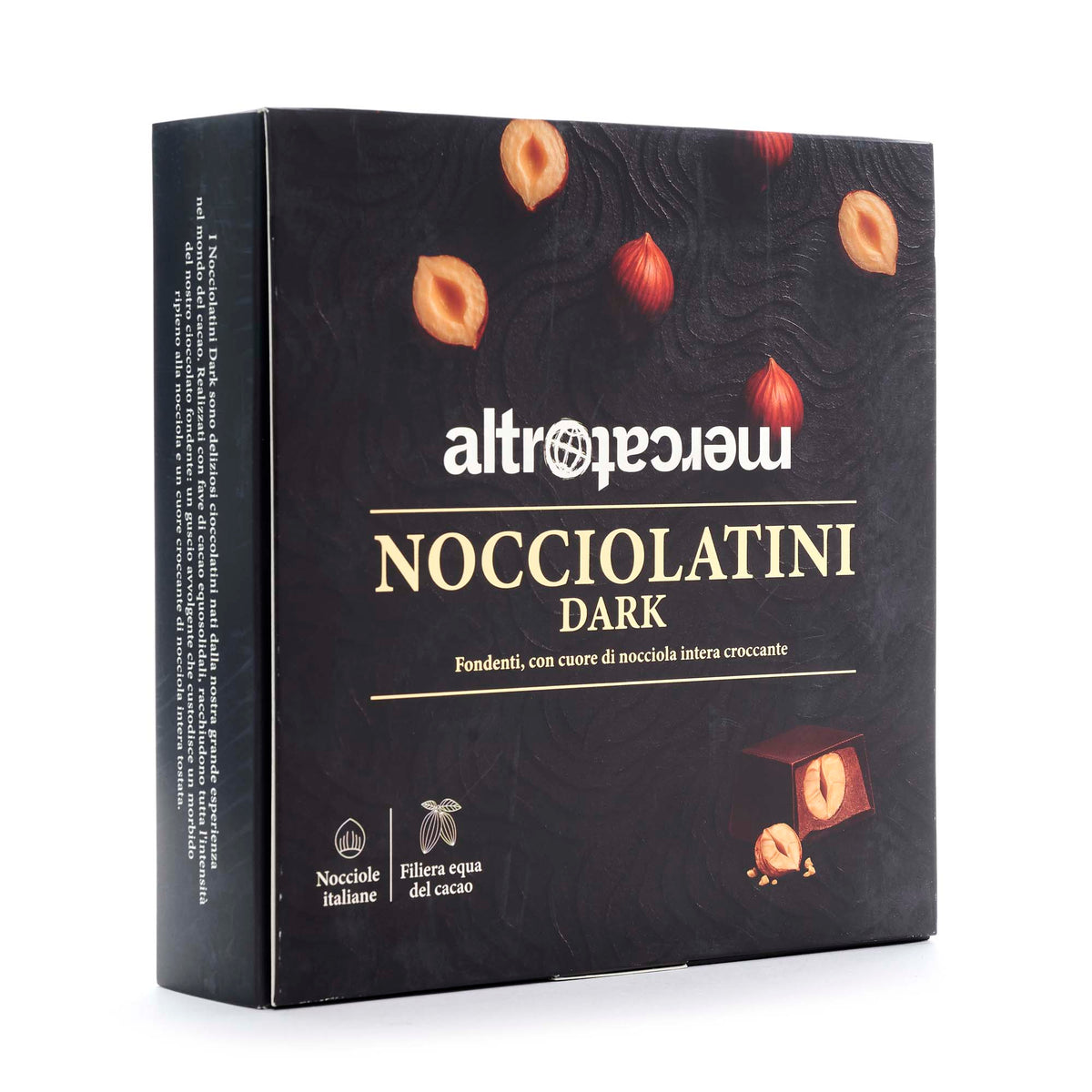 Nocciolatini Dark cioccolatini fondenti alla nocciola | 250 g
