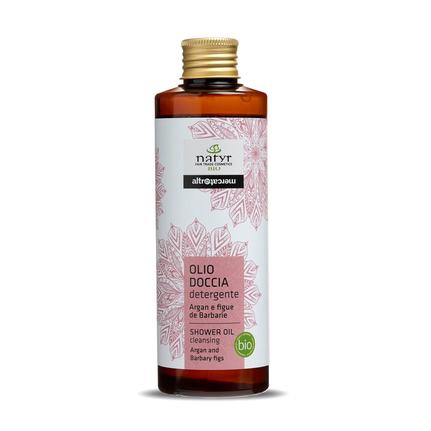 Olio doccia Argan e figue de barbarie detergente - bio | 200 ml