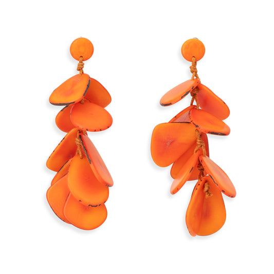 Orecchini Samba tagua