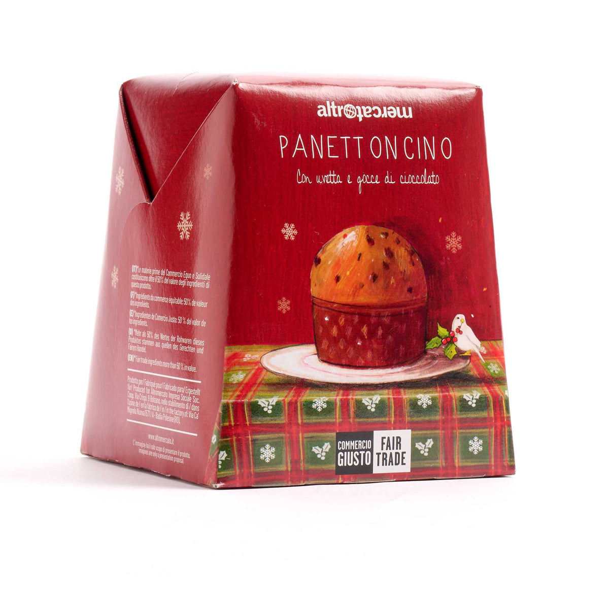 Panettoncino con uvetta e gocce di cioccolato | 100 gr
