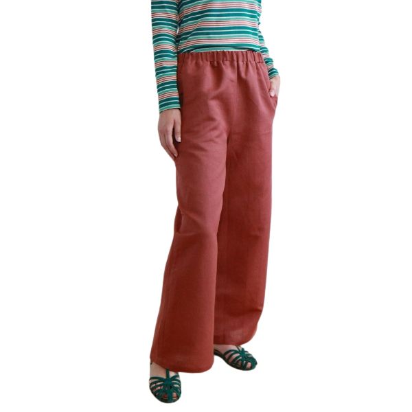 Pantalone Galanga lino e cotone