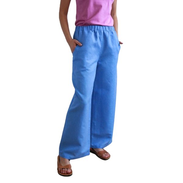 Pantalone Galanga lino e cotone