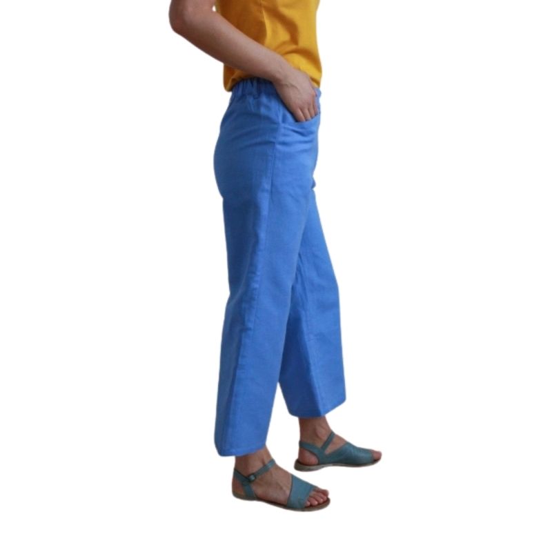 Pantalone Vite lino e cotone