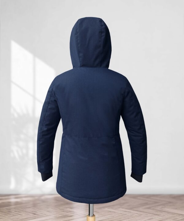 Parka termico corto donna