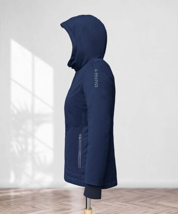 Parka termico corto donna