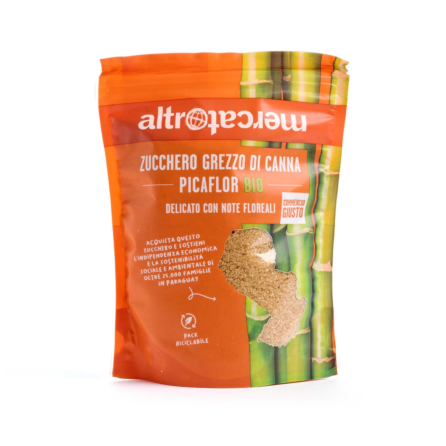 Zucchero grezzo di canna Picaflor - bio | 500 g
