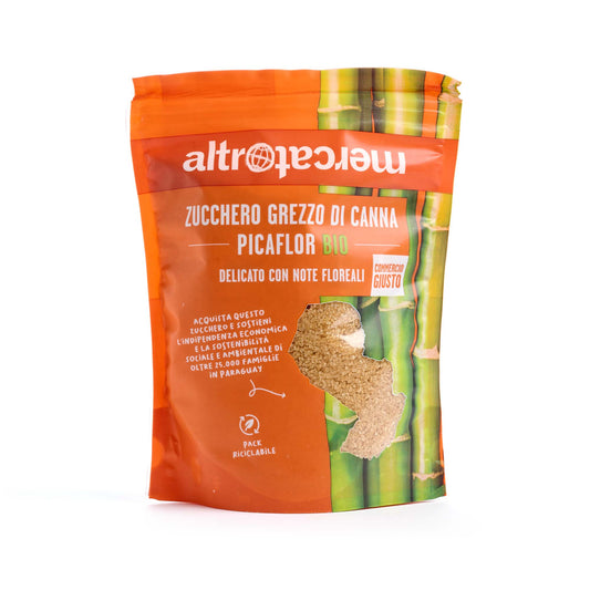 Zucchero grezzo di canna Picaflor - bio | 500 g