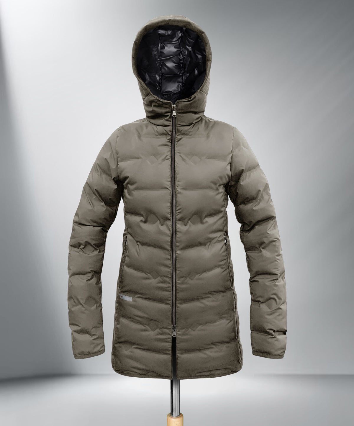 Piumino lungo donna