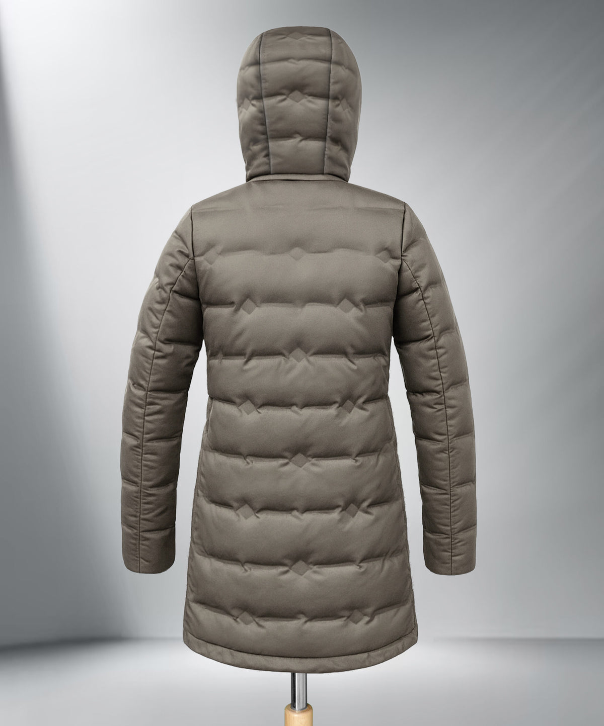 Piumino lungo donna