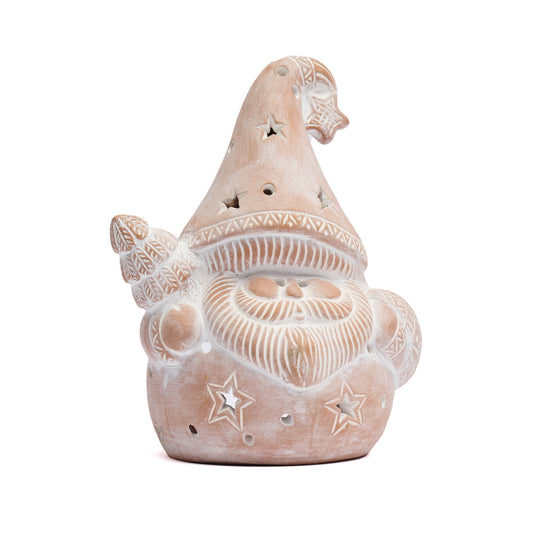 Portalumino Santa Stars terracotta