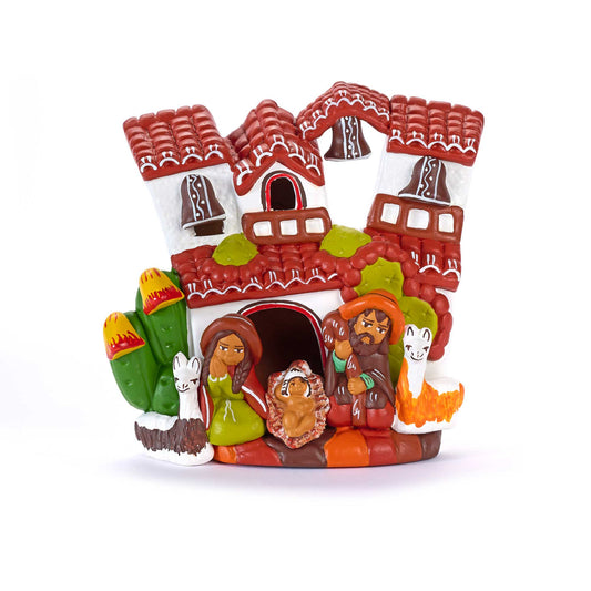 Presepe Villaggio ceramica