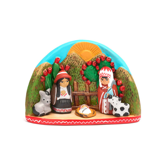 Presepe Paesaggio Ayacucho ceramica