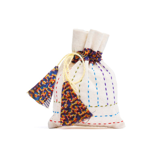 Sacchettino Kantha Saree cotone