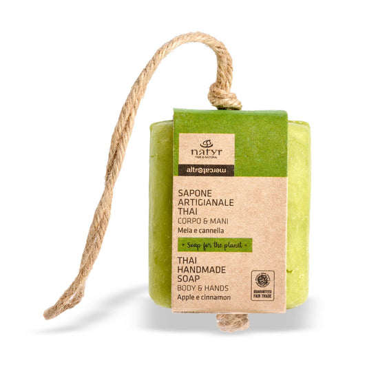 Sapone artigianale Thai mela e cannella | 120 g