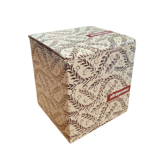 Scatolina floreale cartone