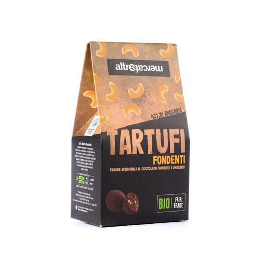 Tartufi fondenti con anacardi - bio | 120 g