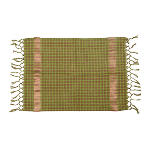 Tovaglietta Zari Madras cotone