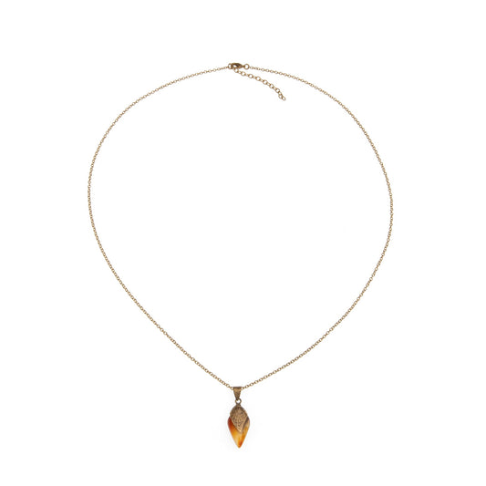 Collana Rosehip ottone