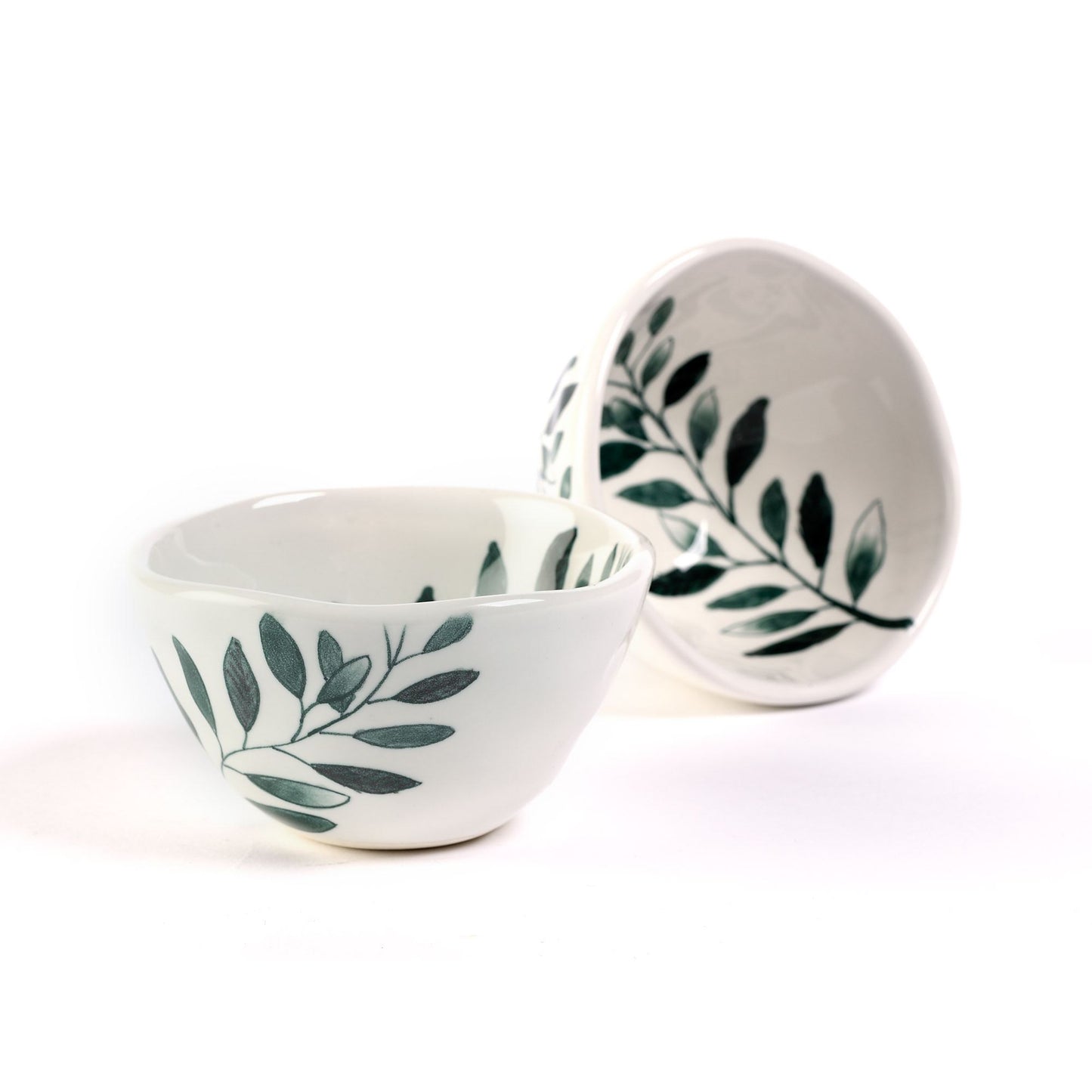 Coppia di ciotoline Ulivo ceramica