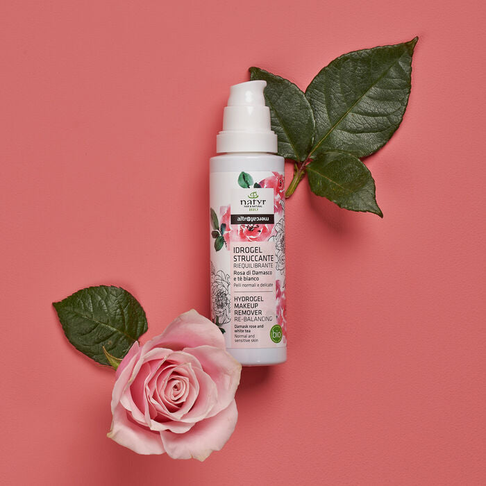 Gel struccante riequilibrante rosa di damasco - bio | 150 ml