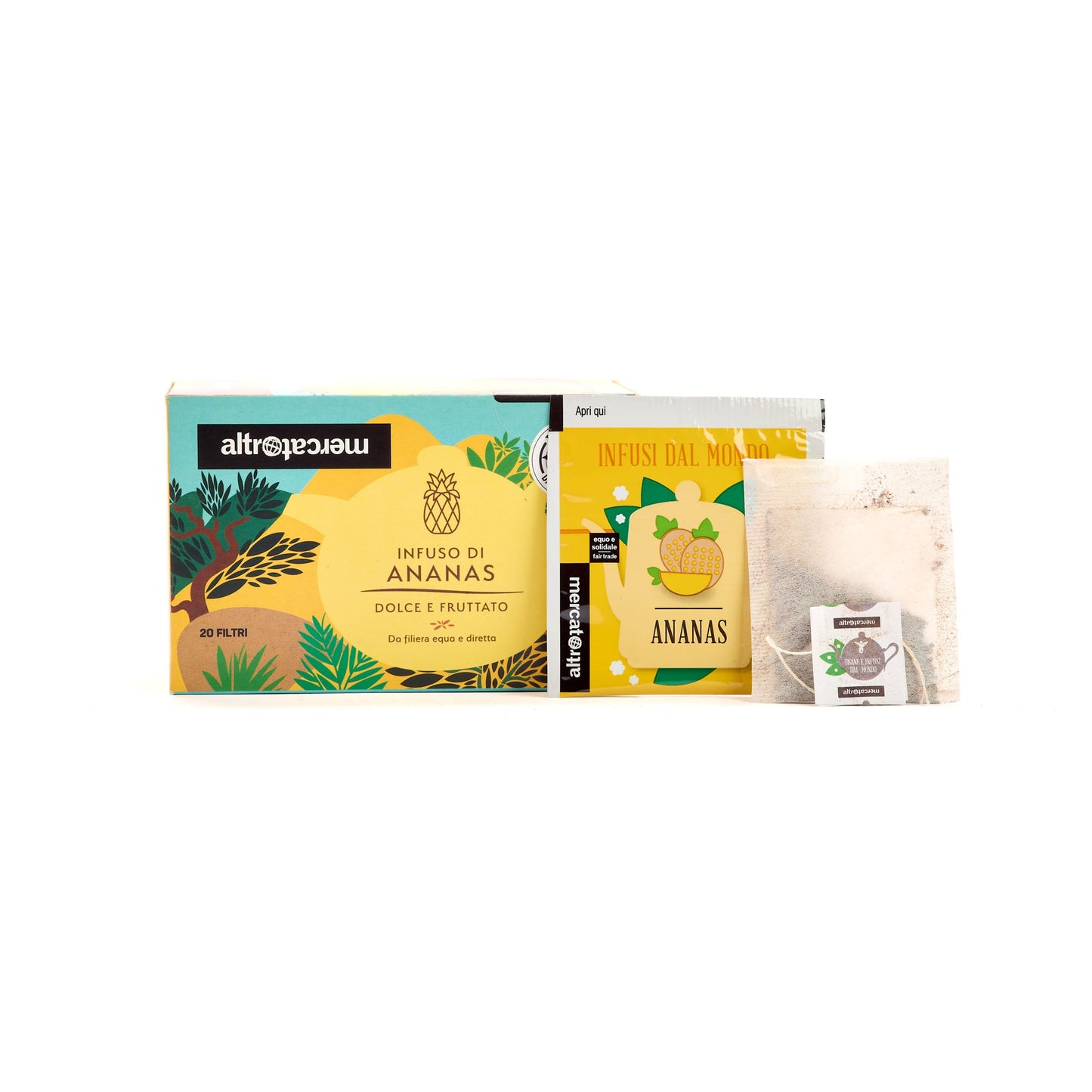 Infuso ananas in filtri | 50 g