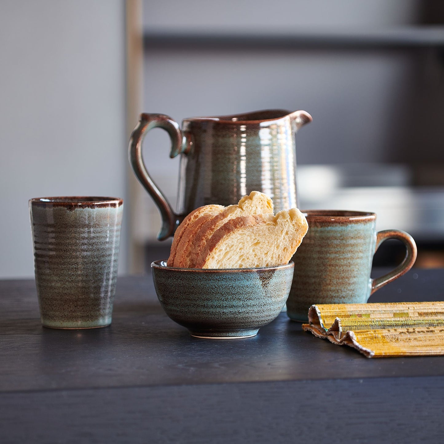 Mug Ribbed ceramica