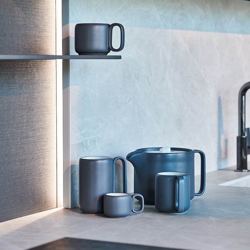 Mug grande Modern charcoal ceramica