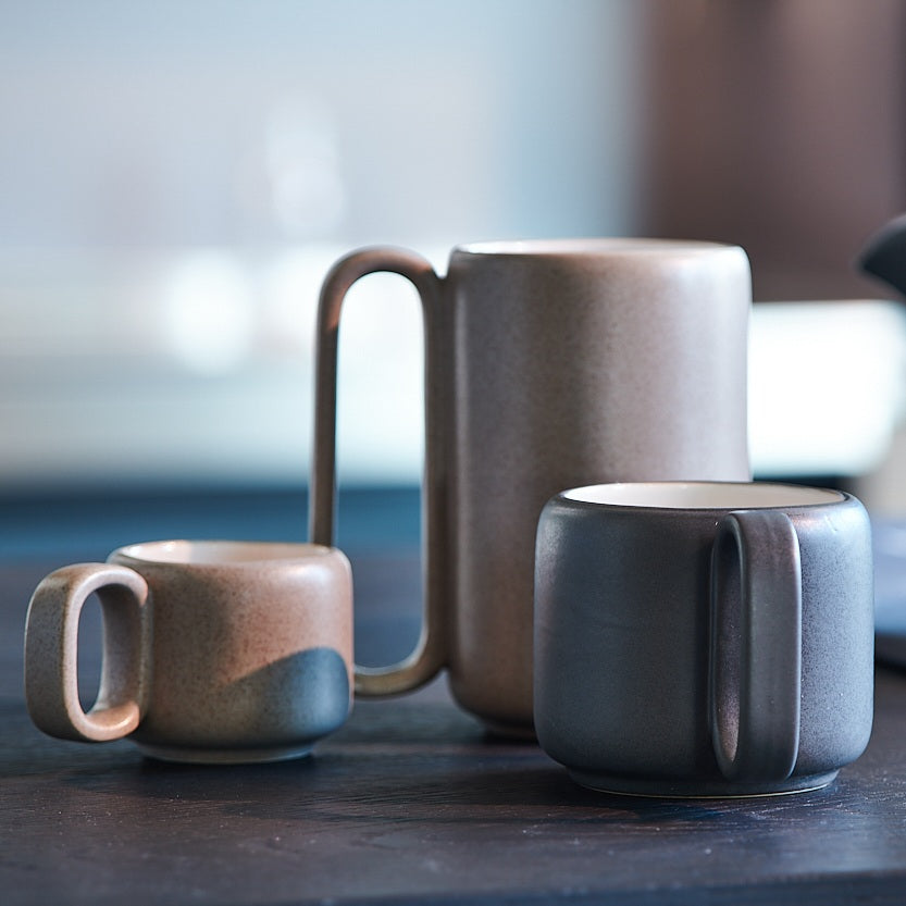 Mug piccola Modern charcoal ceramica