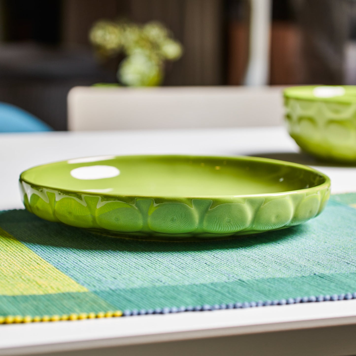 Piattino/Vassoio Echini  ceramica