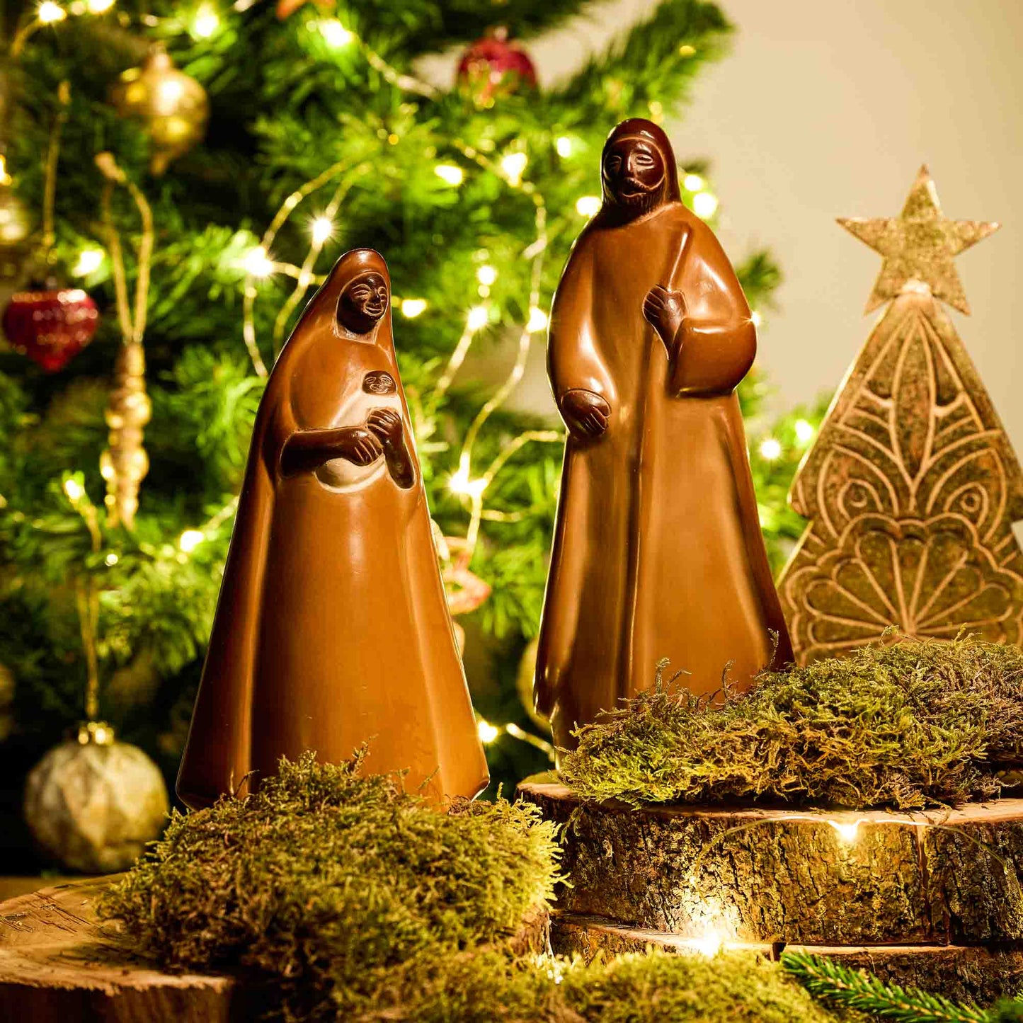 Presepe Mantelli ceramica chulucana