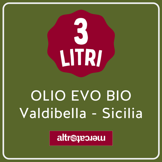 Olio evo Valdibella in latta Sicilia - bio | 3L