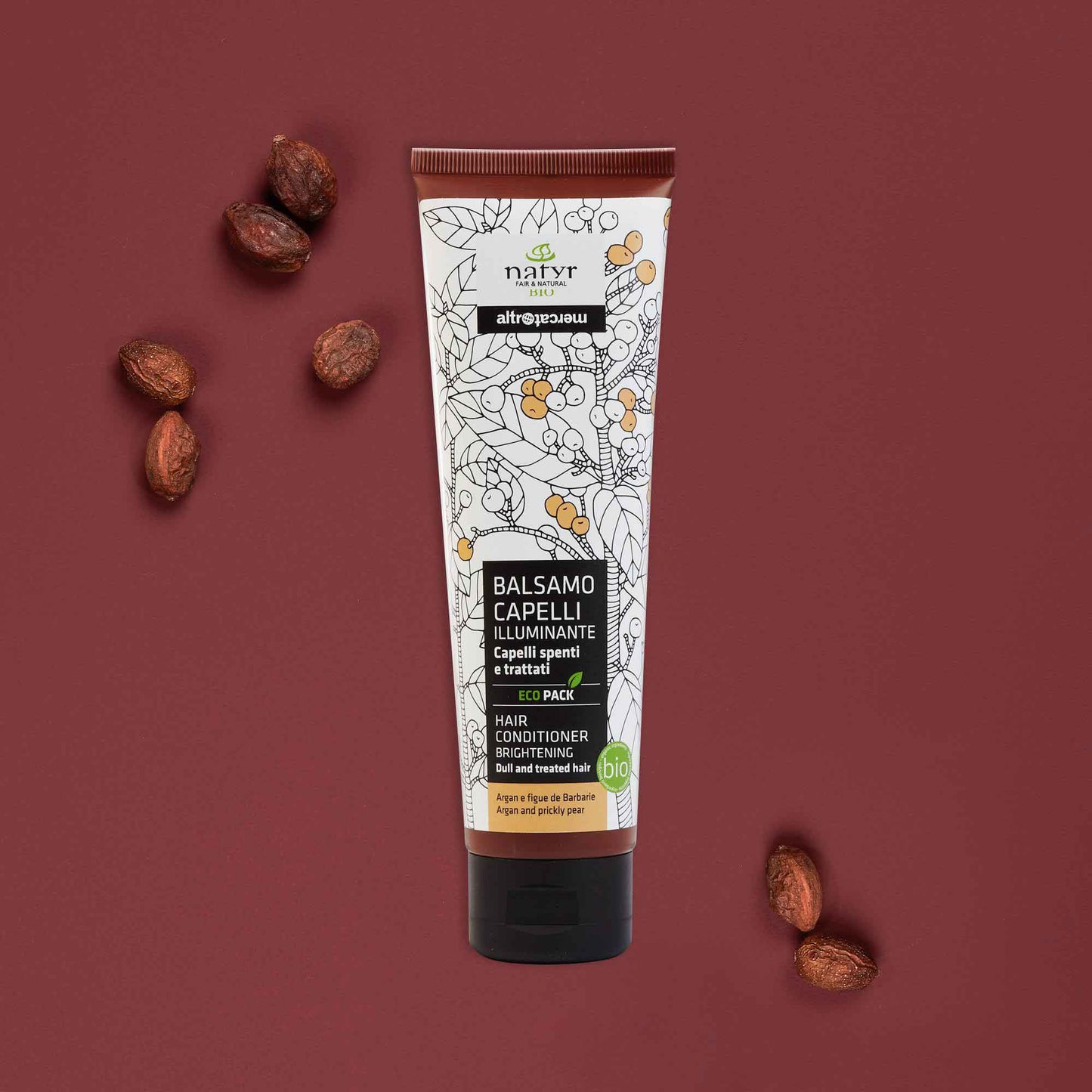 Balsamo capelli illuminante argan e figue - bio | 150 ml