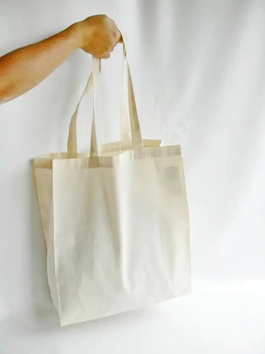 10 borse shopper con soffietto personalizzabili