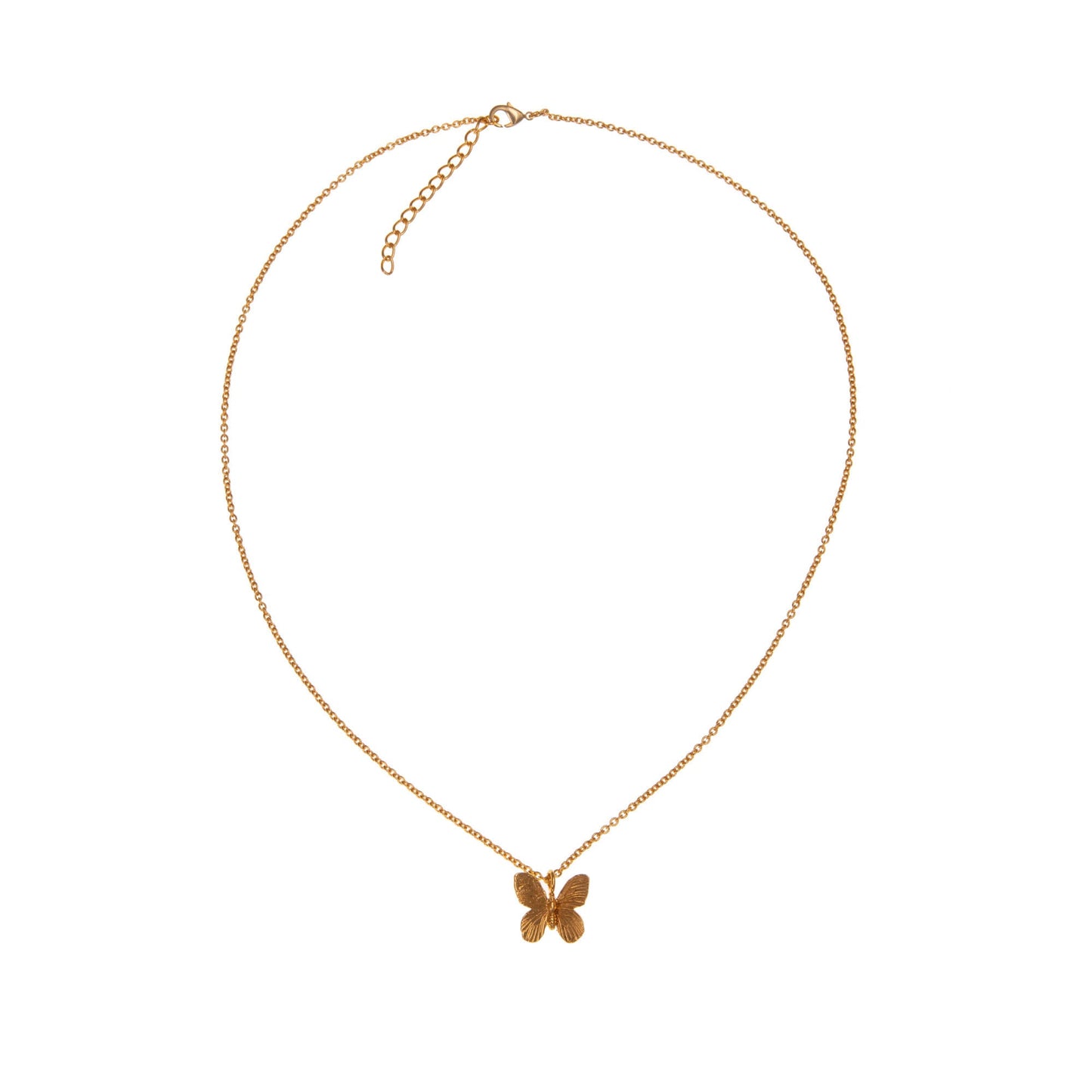 Collana Butterfly ottone