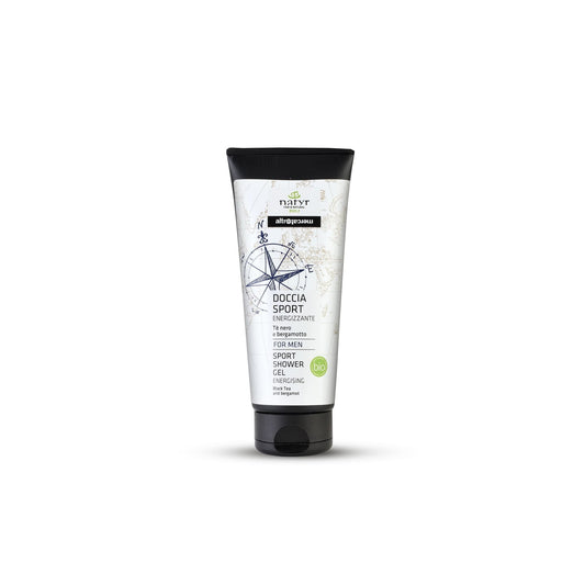 Doccia sport energizzante Tè nero e bergamotto - bio | 200 ml