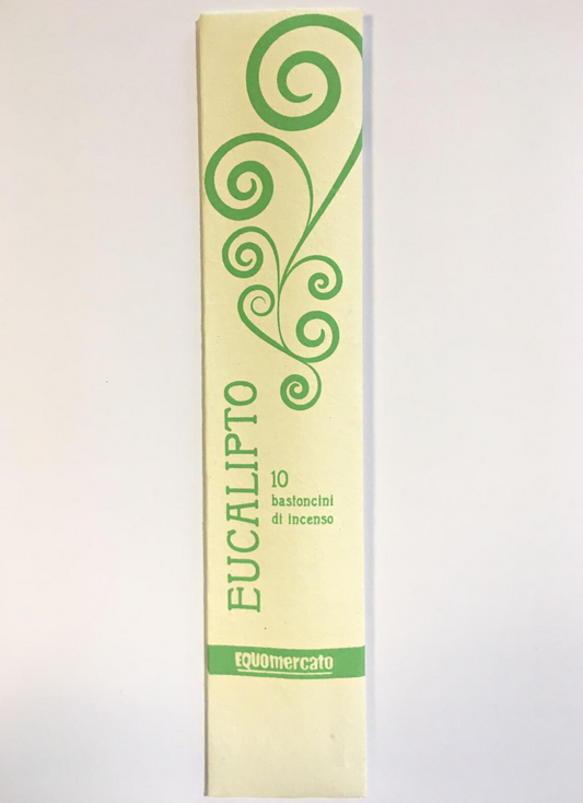 Incenso naturale eucalipto | 10 bastoncini