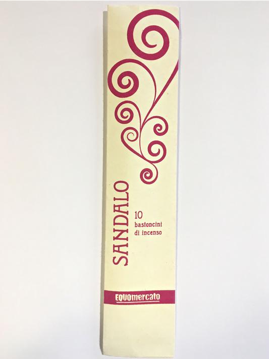 Incenso naturale sandalo | 10 bastoncini
