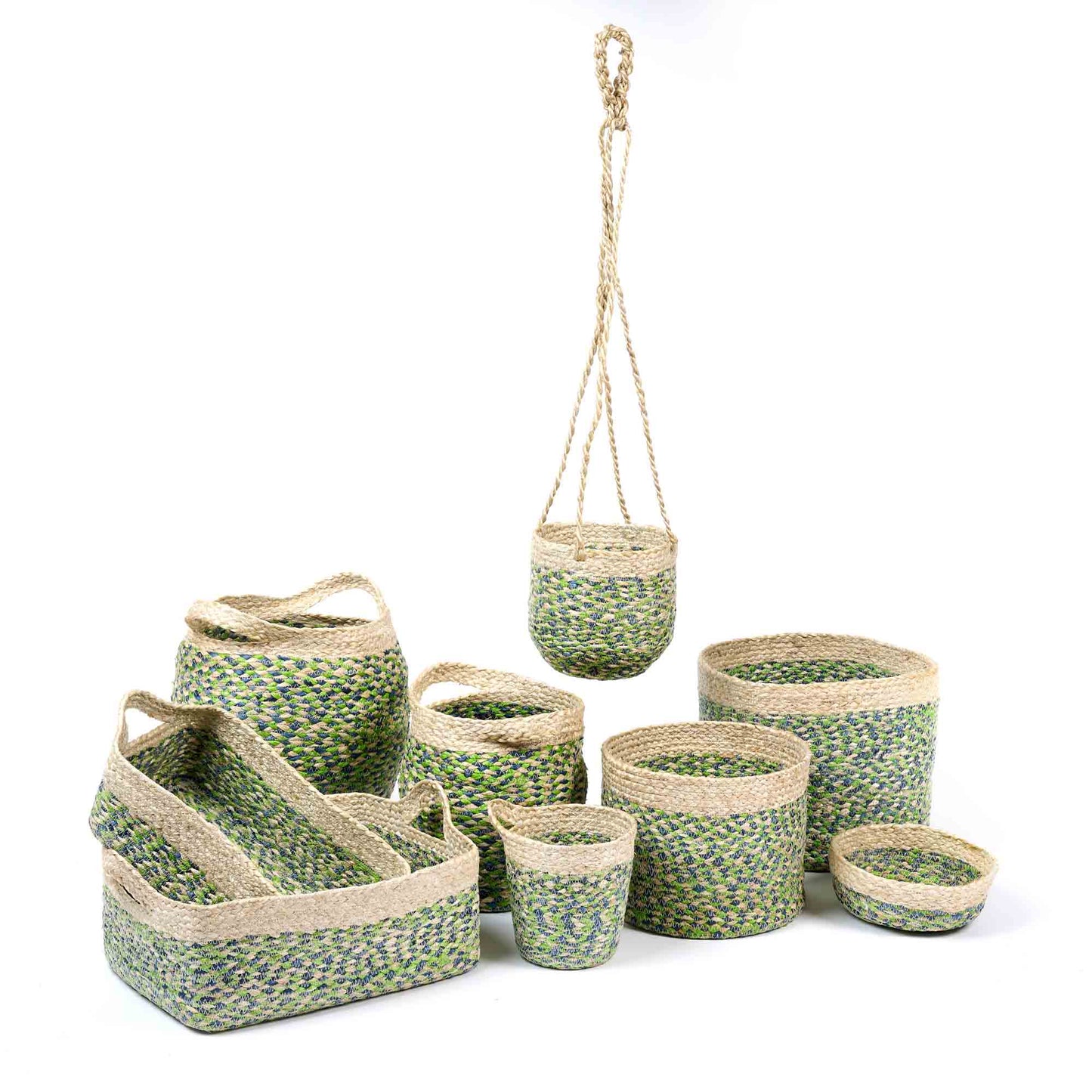 Cesto a botte Braided