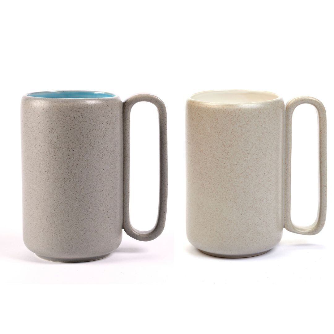 Mug grande Modern grey ceramica