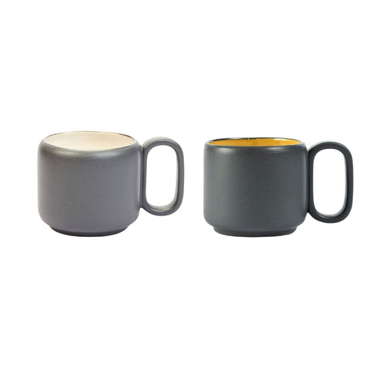 Mug piccola Modern charcoal ceramica