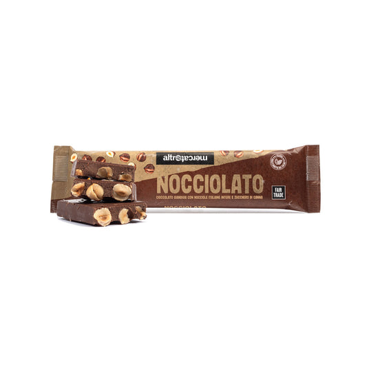 Cioccolato Nocciolato gianduja e nocciole | 125 g