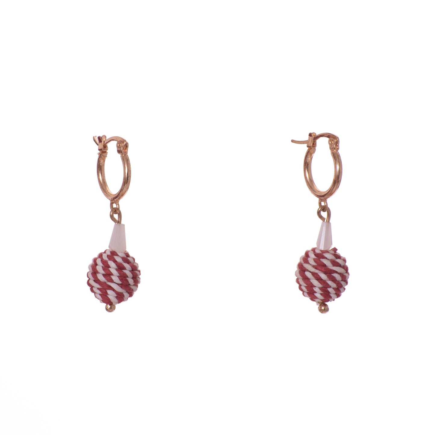 Orecchini Lady ottone e carta