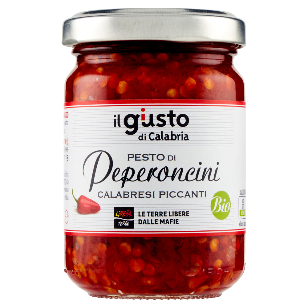 Pesto di peperoncini piccanti - bio | 140 g