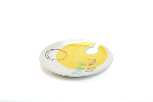 Piatto porta flute Party ceramica