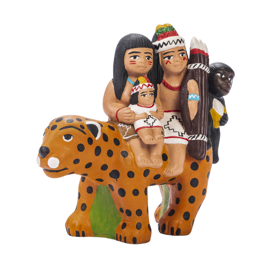 Presepe Giaguaro terracotta