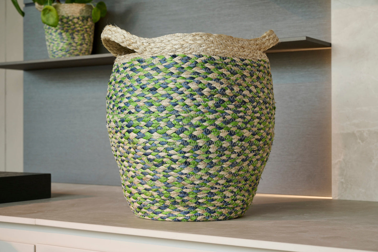 Cesto a botte Braided